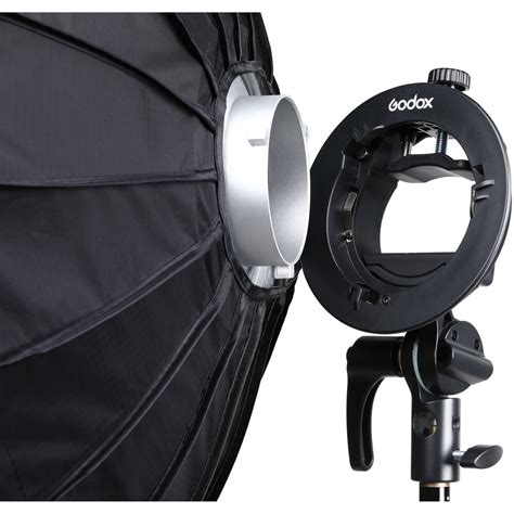 godox s type bowens mount flash bracket with softbox kit|godox softbox mount.